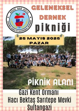 GELENEKSEL PİKNİK ŞÖLENİ DAVET